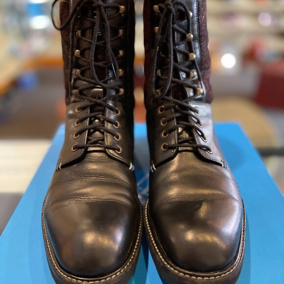 JOHN FLUEVOG WATERFRONT "CLAY" WITH SHEARLING - M7/W9 (FITS  M8/W10) - Picture 3 of 5